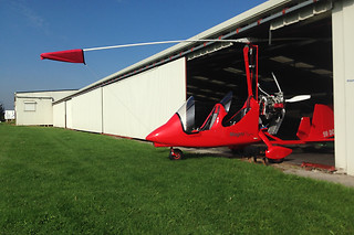 Een gyrokopter besturen van Easy Flying Paramotor School (Maillen - Namen)