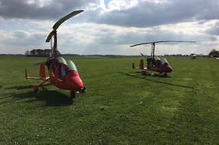 Een gyrokopter besturen van Easy Flying Paramotor School (Maillen - Namen)