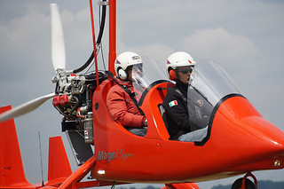 Een gyrokopter besturen van Easy Flying Paramotor School (Maillen - Namen)