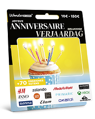 Kaart Gelukkige verjaardag