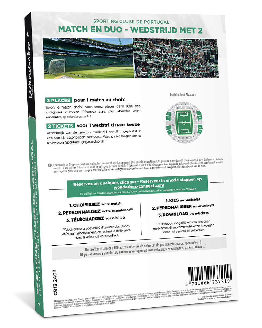 Sporting Clube de Portugal - 2 tickets