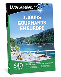3 jours gourmands en Europe