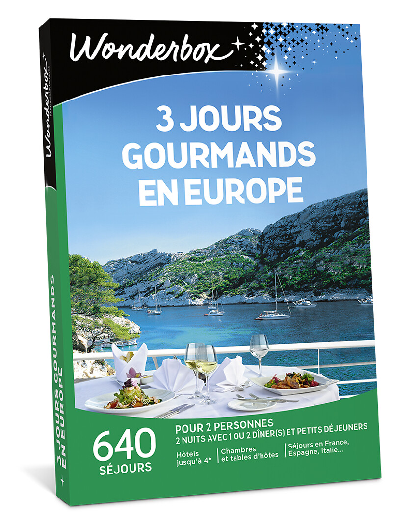 3 jours gourmands en Europe