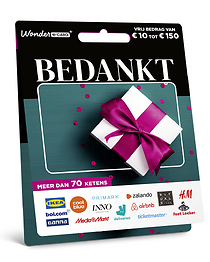 Kaart Bedankt