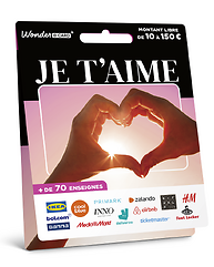 Carte Je t'aime
