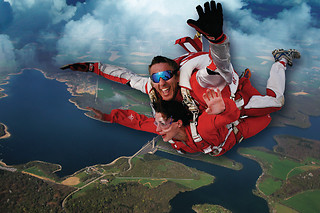 Een parachutesprong met Skydive Spa (Spa - Luik)