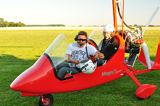 Een gyrokopter besturen van Easy Flying Paramotor School (Maillen - Namen)