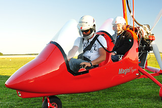 Een gyrokopter besturen van Easy Flying Paramotor School (Maillen - Namen)