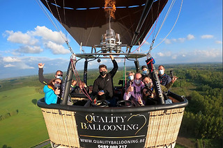 Vol en montgolfière pour 2 avec Quality Ballooning (province d'Anvers)