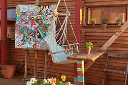 GLAMPING DE ROSE Y LA CARAVANA DE SARA