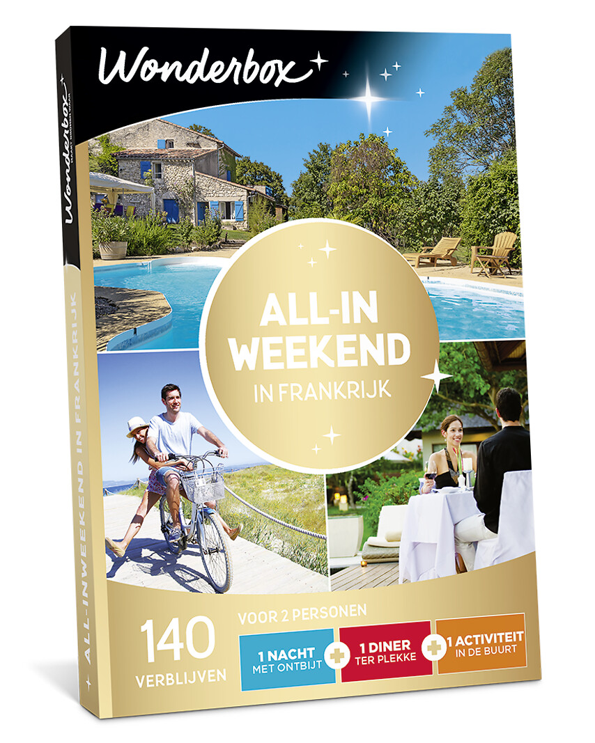 All-inweekend in Frankrijk