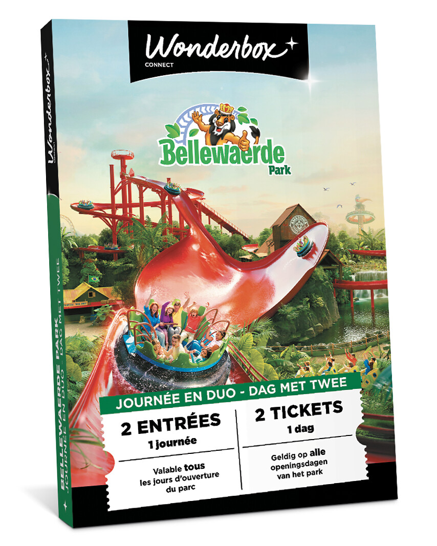 Bellewaerde Park - 2 tickets