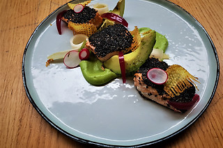 Een gastronomisch driegangenmenu met drank voor 2 bij Le Resto des Halles (Waver - Waals-Brabant)