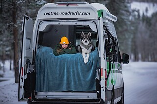 Weg met de camper