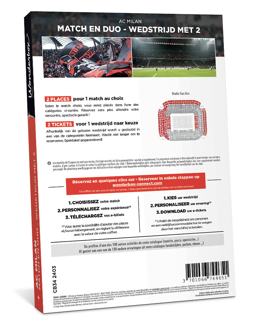 AC Milan - 2 tickets