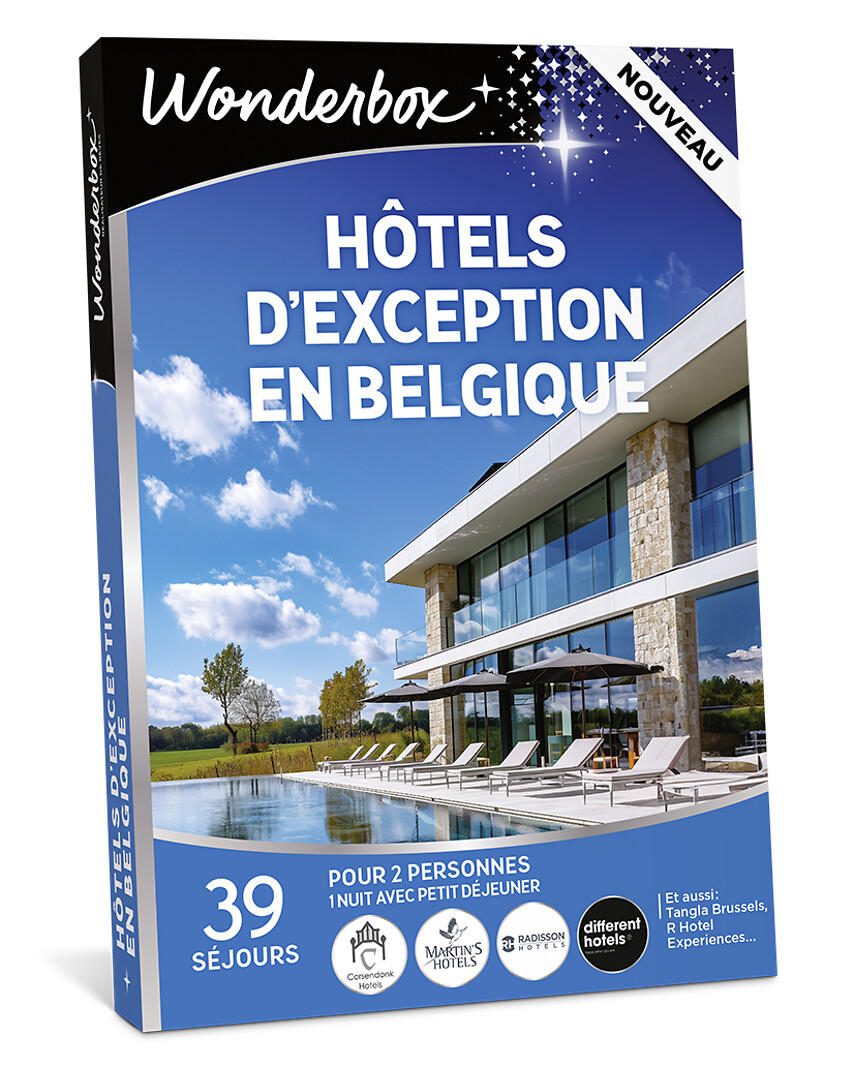 Hôtels d'exception en Belgique