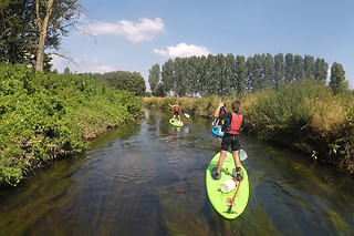 Stand up paddle pour 2 avec Dijle Floats près d'Heverlee (Brabant flamand)