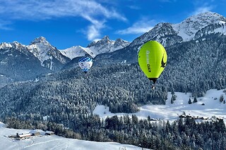 Vol en montgolfière au dessus des Alpes avec Filva Balloonvaarten (Suisse - Autriche)
