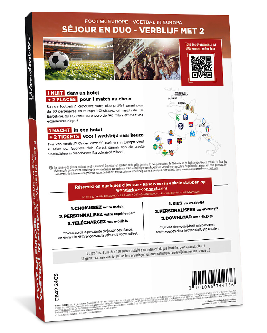 Europees voetbal - Verblijf